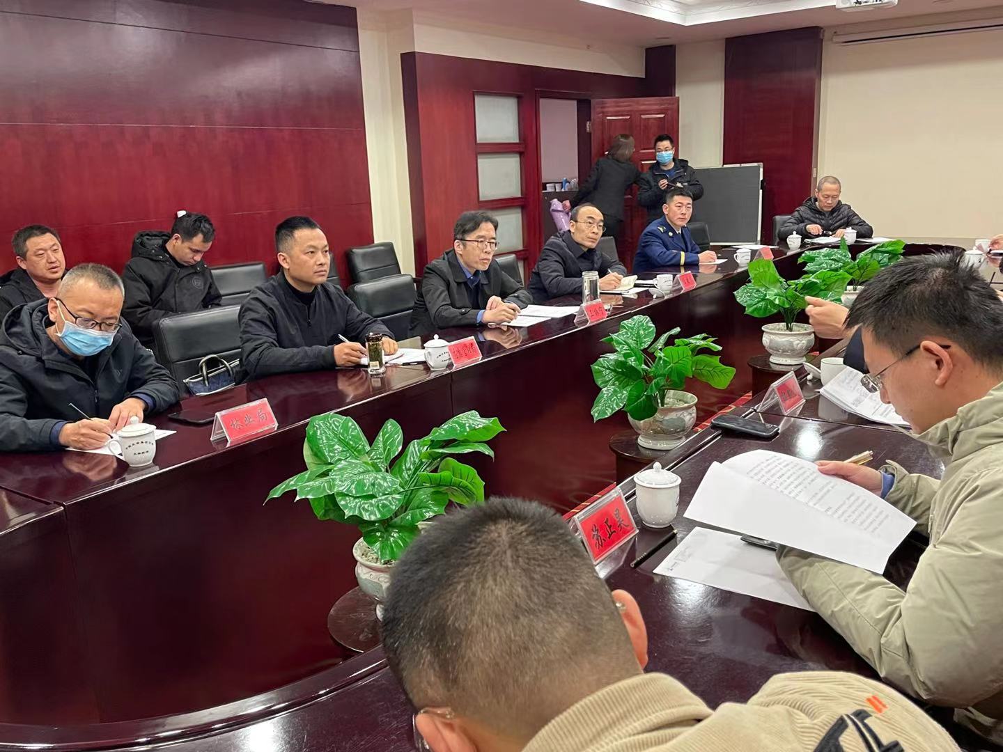 市住建局督查组在我区召开安全生产 大检查工作座谈会