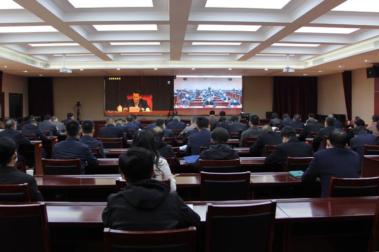 我区收听收看党史学习教育省委宣讲团报告会