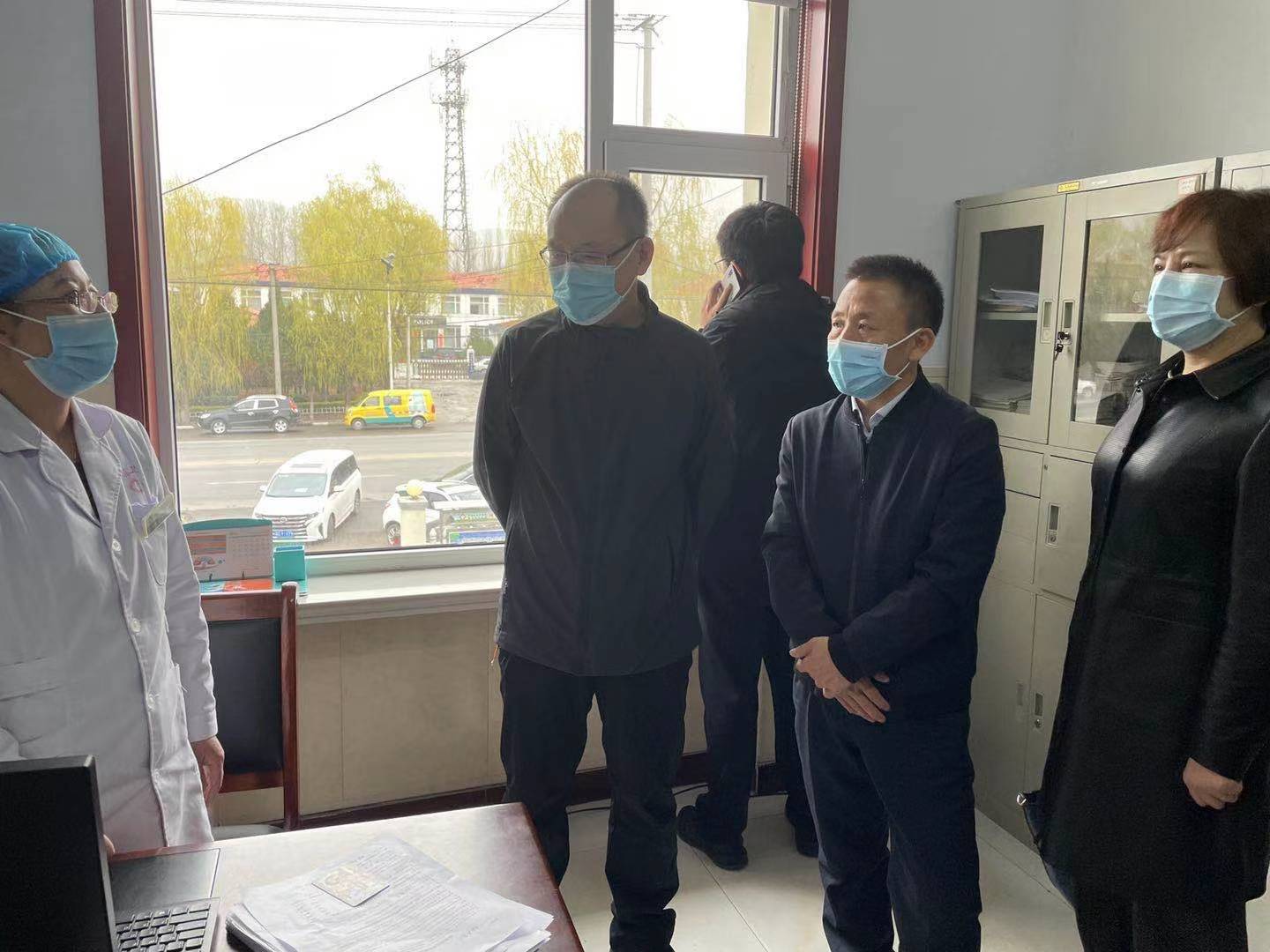 省督导组就我区新冠病毒疫苗接种工作进行督导