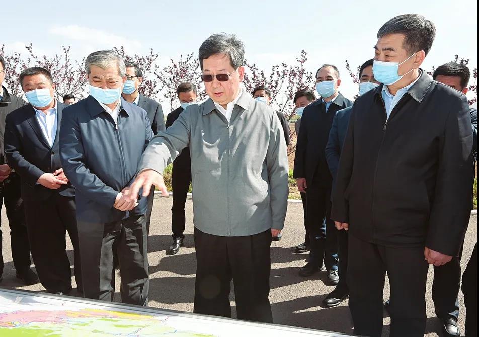 楼阳生在太原市调研都市区规划建设