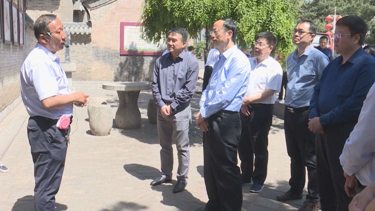 国家文物局党组副书记、副局长顾玉才在我区调研