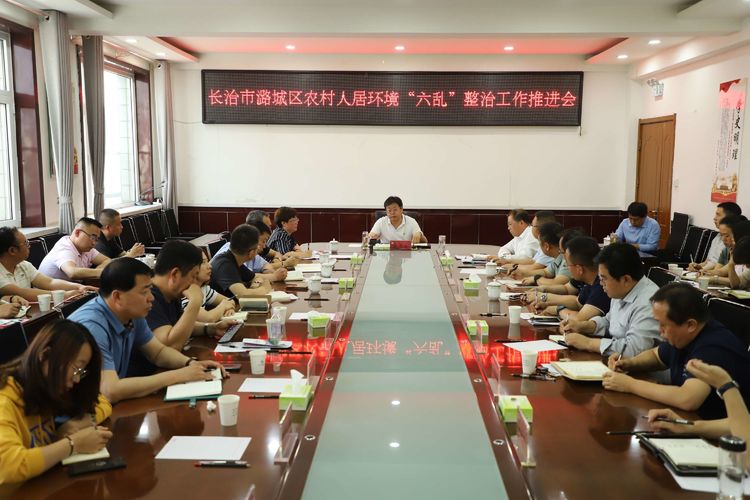 我区召开农村人居环境“六乱”整治工作推进会
