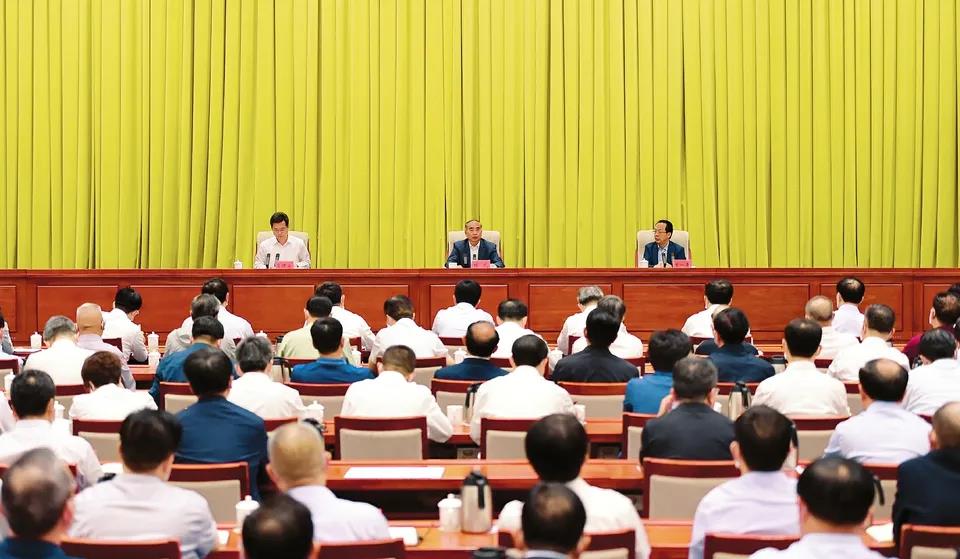 山西省召开全省领导干部会议 宣布中央关于省委主要负责同志调整的决定