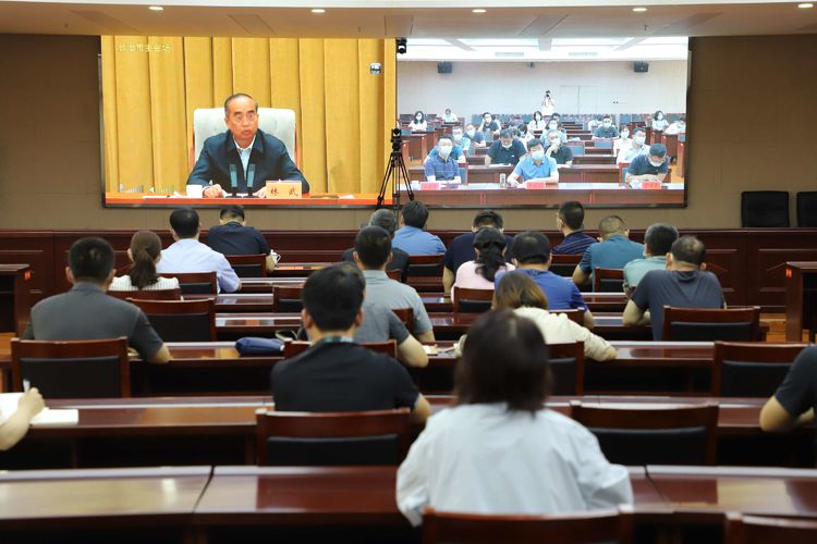 我区收听收看全省村（社区）“两委”换届工作电视电话会议