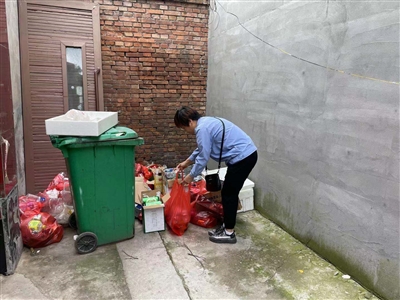 垃圾请及时清理