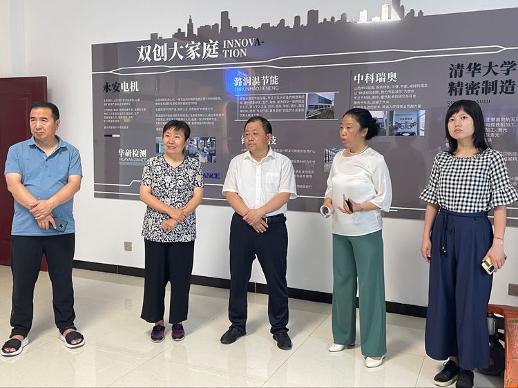 市科协就我区科协重点科普工作进行调研