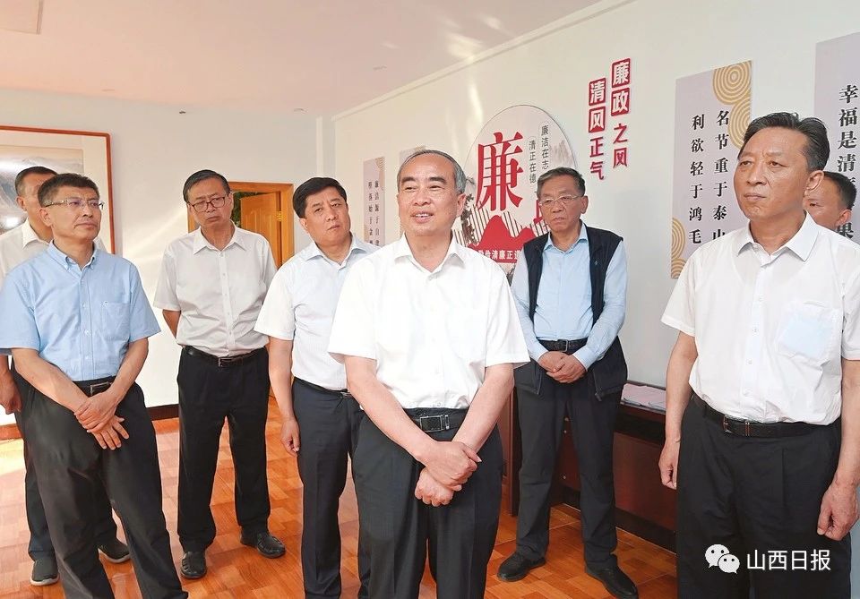 林武在临汾市调研