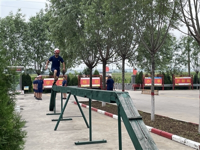 区店上专职消防队： 强训练 筑屏障 保安全