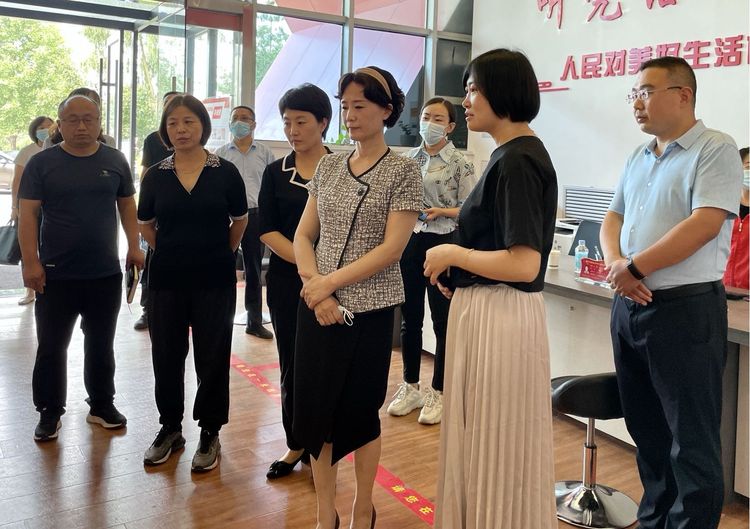 孙刘琳在我区调研新时代文明实践所（站）建设