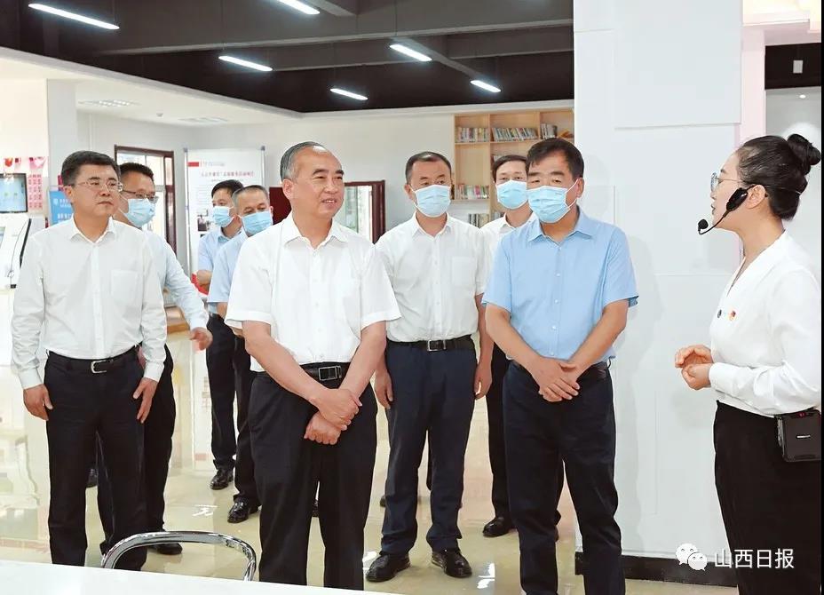 林武在晋城市调研