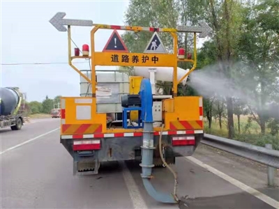 潞城公路段： “公路吹扫二次除尘一体机”升级完成获好评