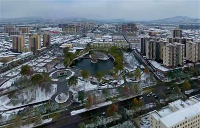 立冬时节降瑞雪