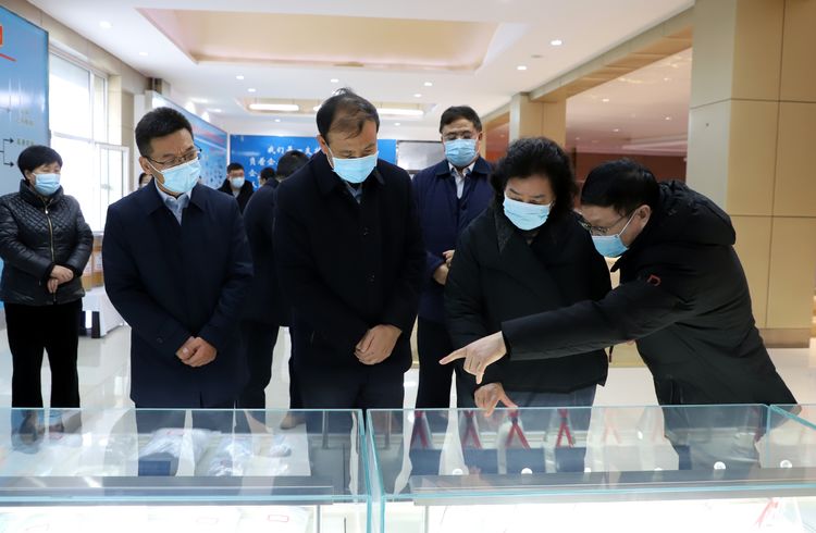 省政协副主席谢红在我区走访调研