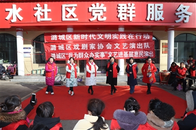 文化惠民：让百姓冬天不再“冷”