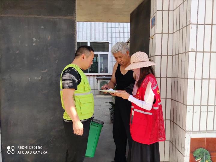 潞城潞华办事处开启垃圾分类“1234”工作法