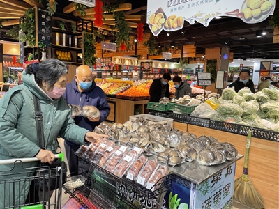 春节“菜篮子”货丰价稳