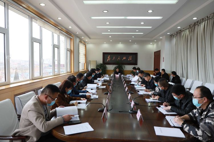 全区经济运行调度会议召开