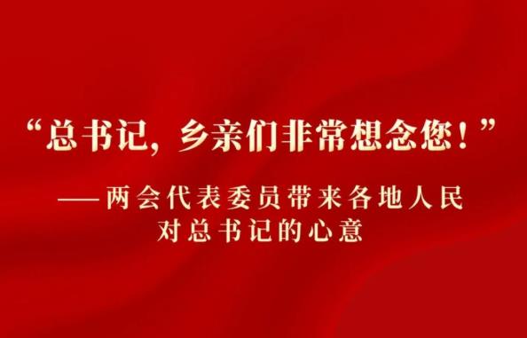 “总书记，乡亲们非常想念您！”——两会代表委员带来各地人民对总书记的心意