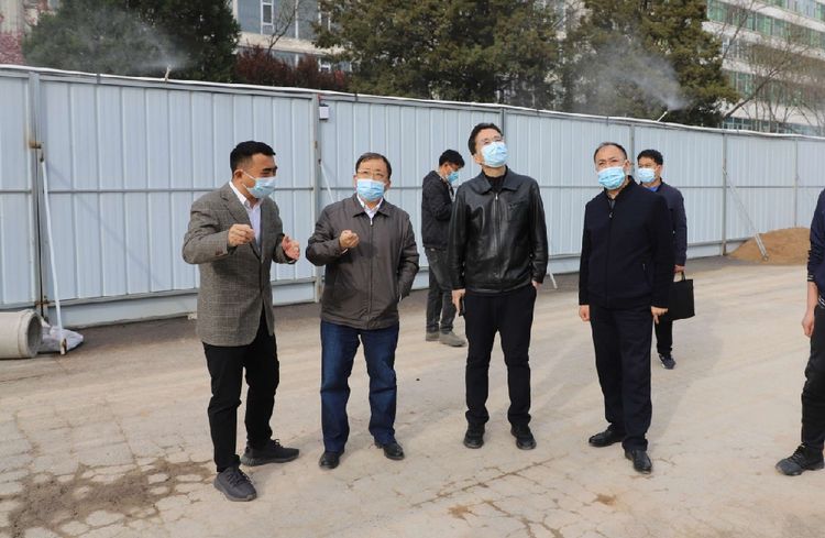 柴哲带队就城建领域工作进行调研