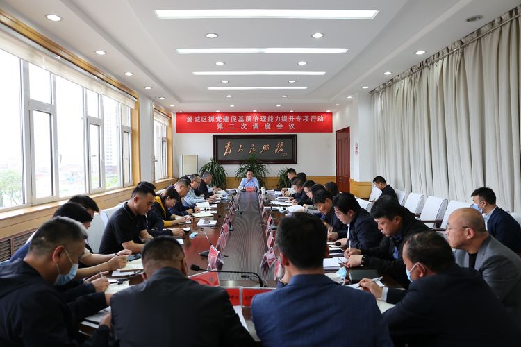 全区抓党建促基层治理能力提升专项行动第二次调度会议召开