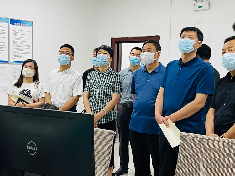 吕梁市政协考察学习组在我区考察学习