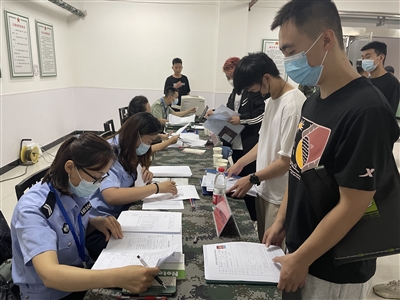 严守体检关 输送合格兵