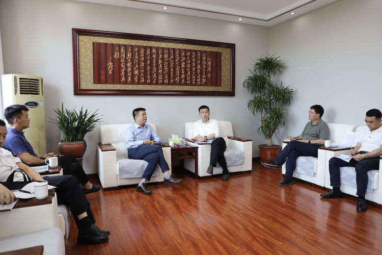 我区与中冶建工集团有限公司第七建筑工程公司召开项目合作洽谈会