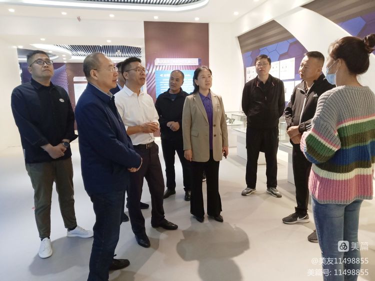 市政协副主席张丽芳带队在我区开展入企服务