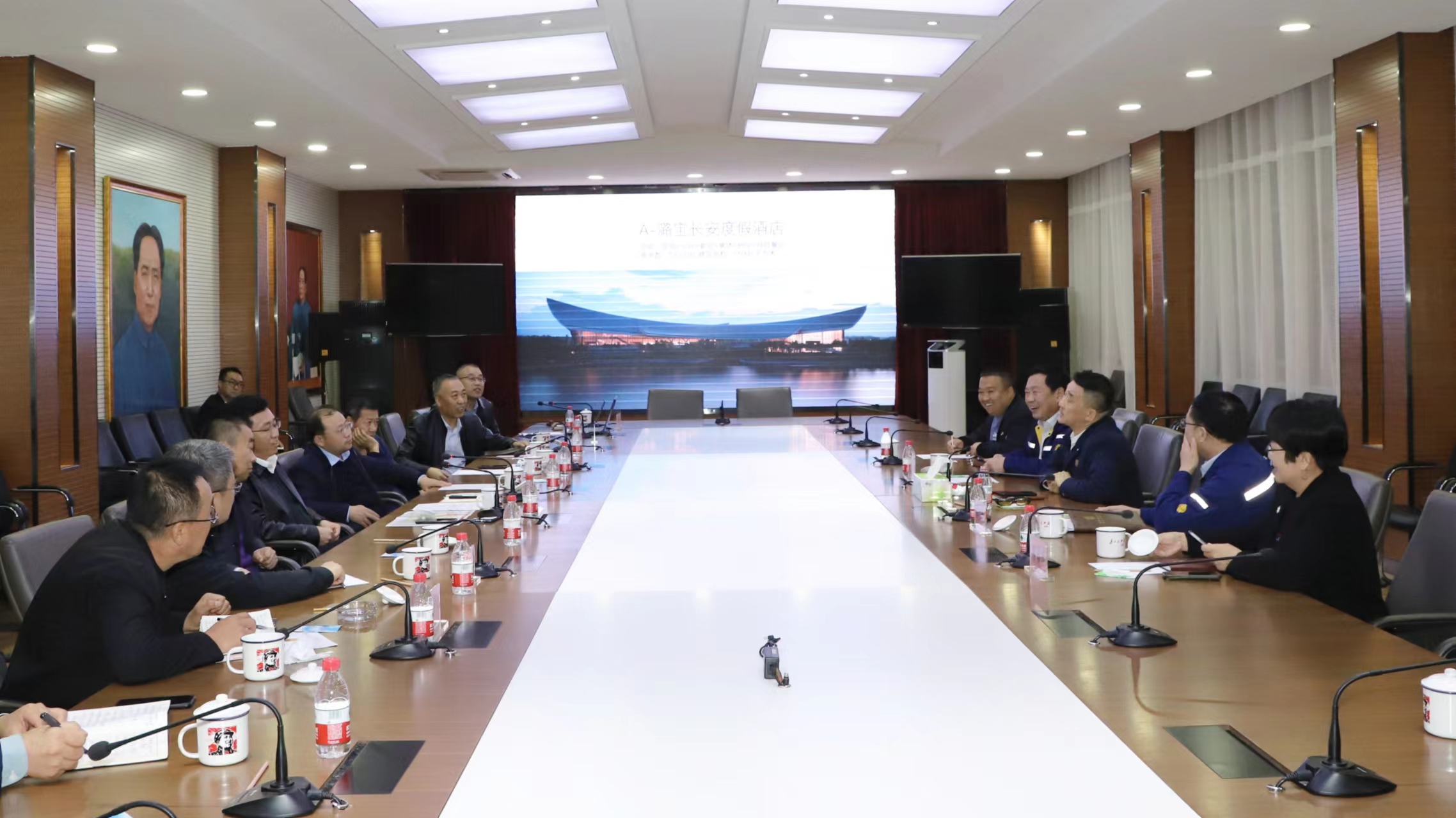 段尧刚在潞宝集团调研