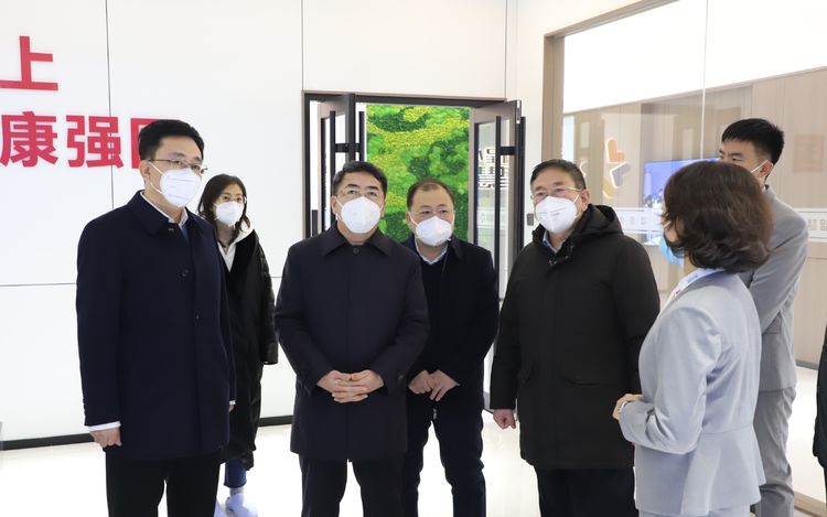 张利锋在我区调研