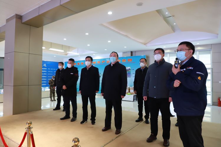 徐广国到我区调研复工复产工作