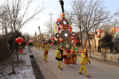 【新春走基层】非遗晃杠韵味浓