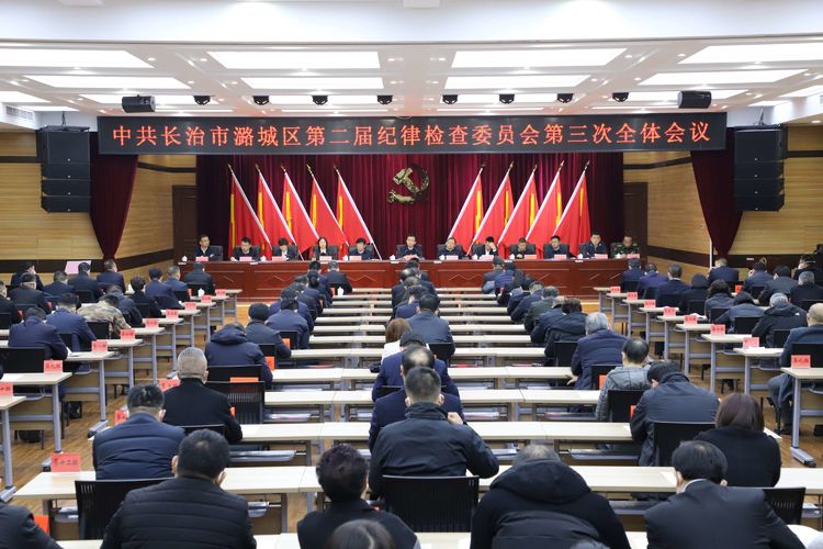 区纪委二届三次全会召开