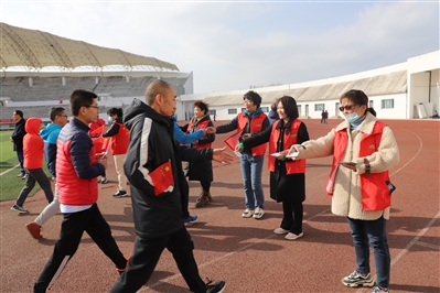 全民健步 快乐运动 ——我区开展2023年新春健步行活动