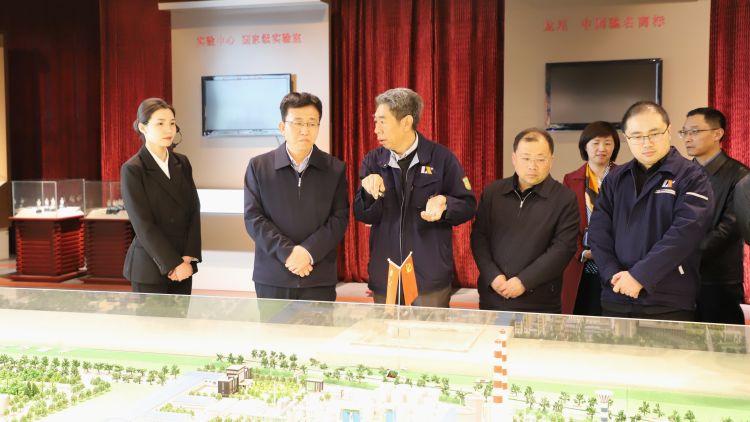 段尧刚柴哲带队赴河北省沙河市龙星化工股份有限公司考察调研