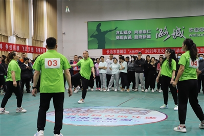 花毽飞舞 健康你我 ——“大地欢歌”2023年文化旅游活动年长治市潞城区第五届花毽邀请赛激情开赛