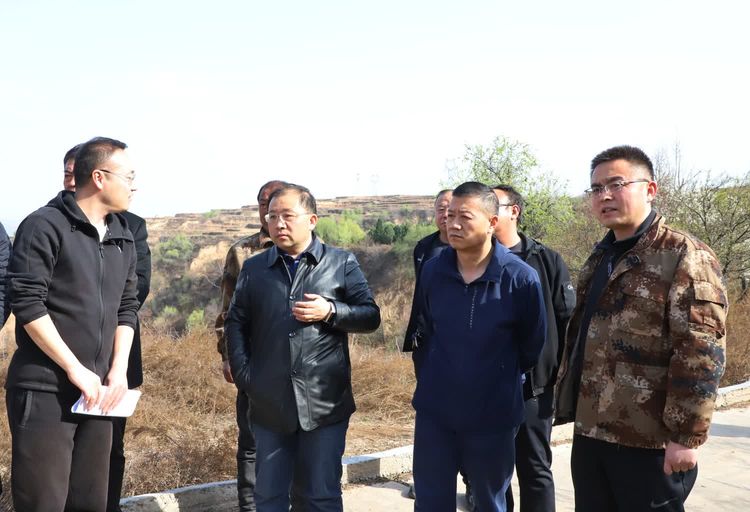 柴哲深入国道207沿线开展现场办公