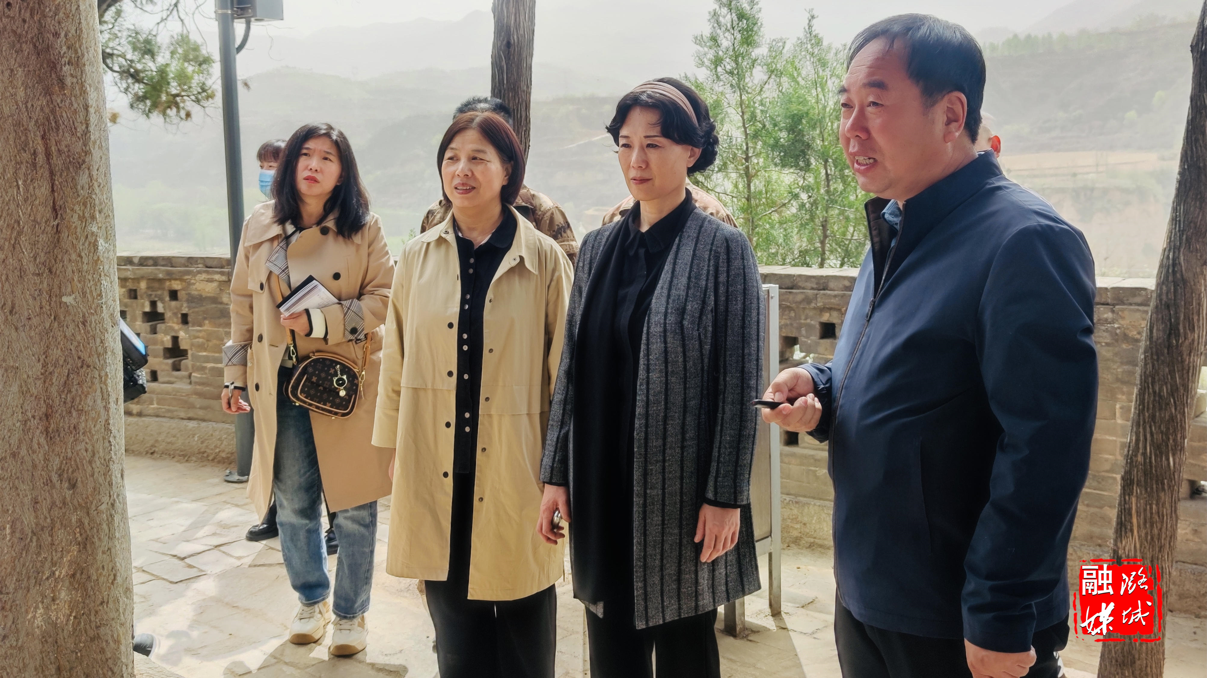 孙刘琳在我区调研文物保护工作