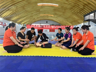  天脊幼儿园：开展防溺水安全培训