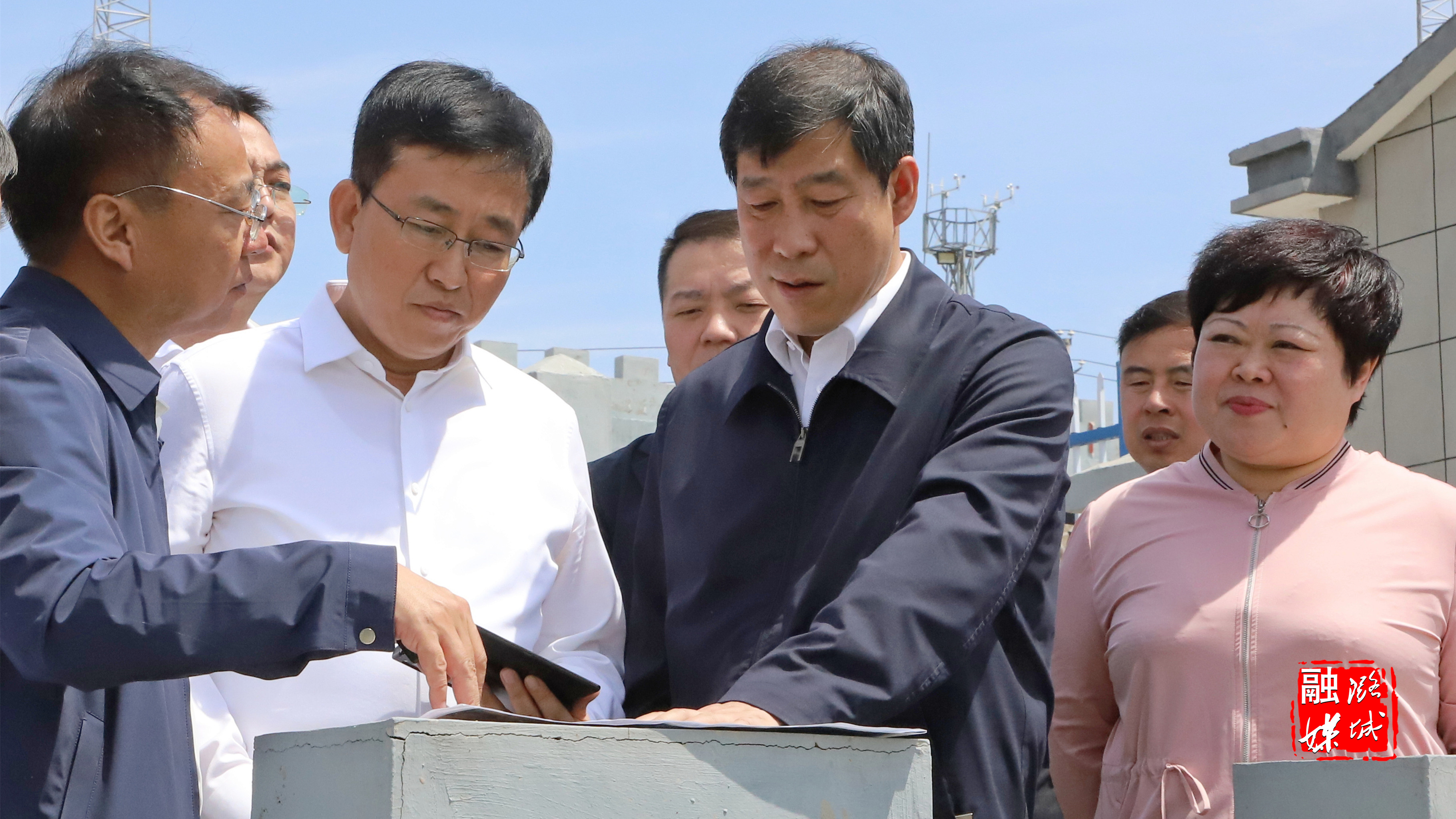 段尧刚调研区人民医院迁址新建项目