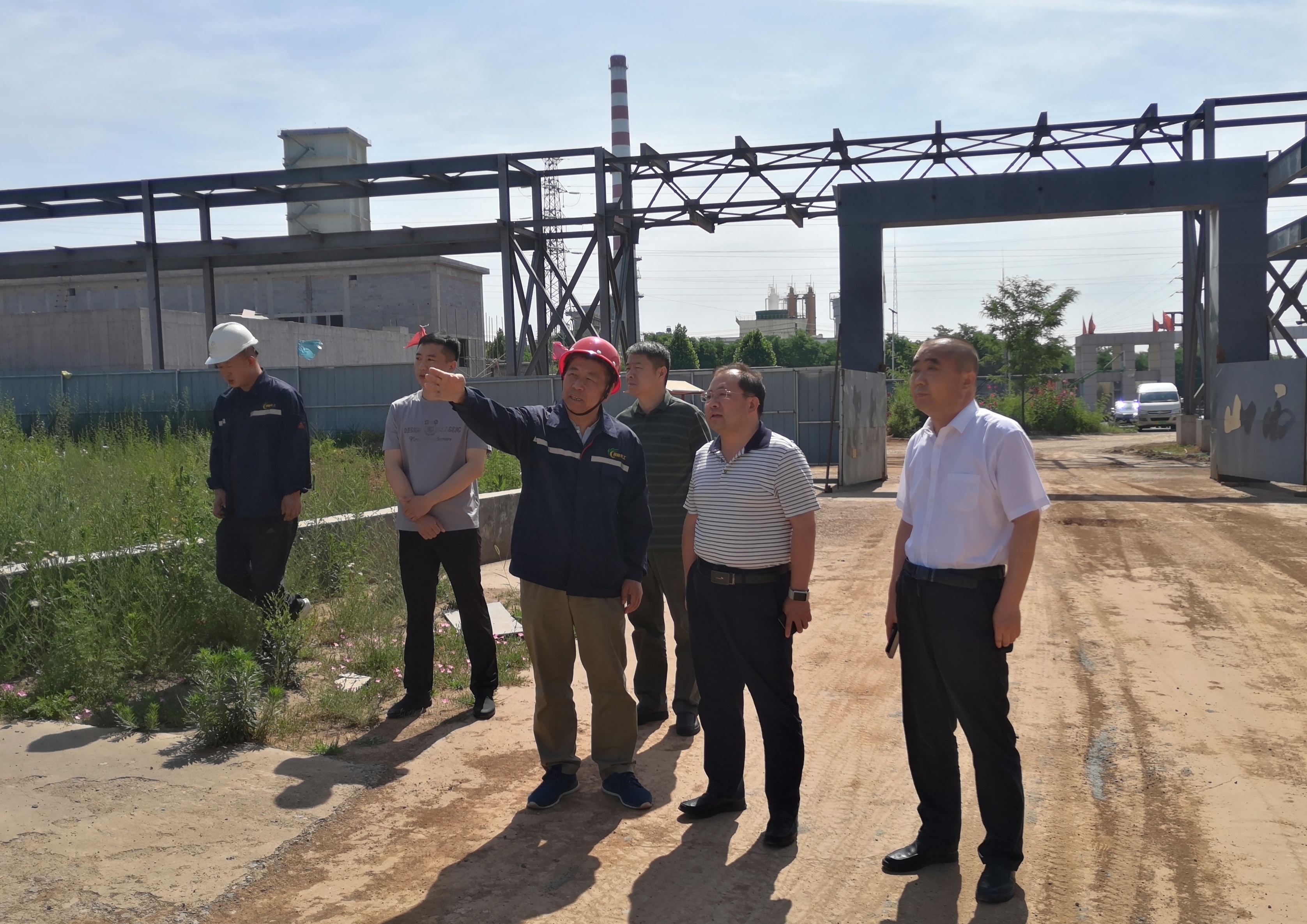 柴哲在经开区调研重点项目