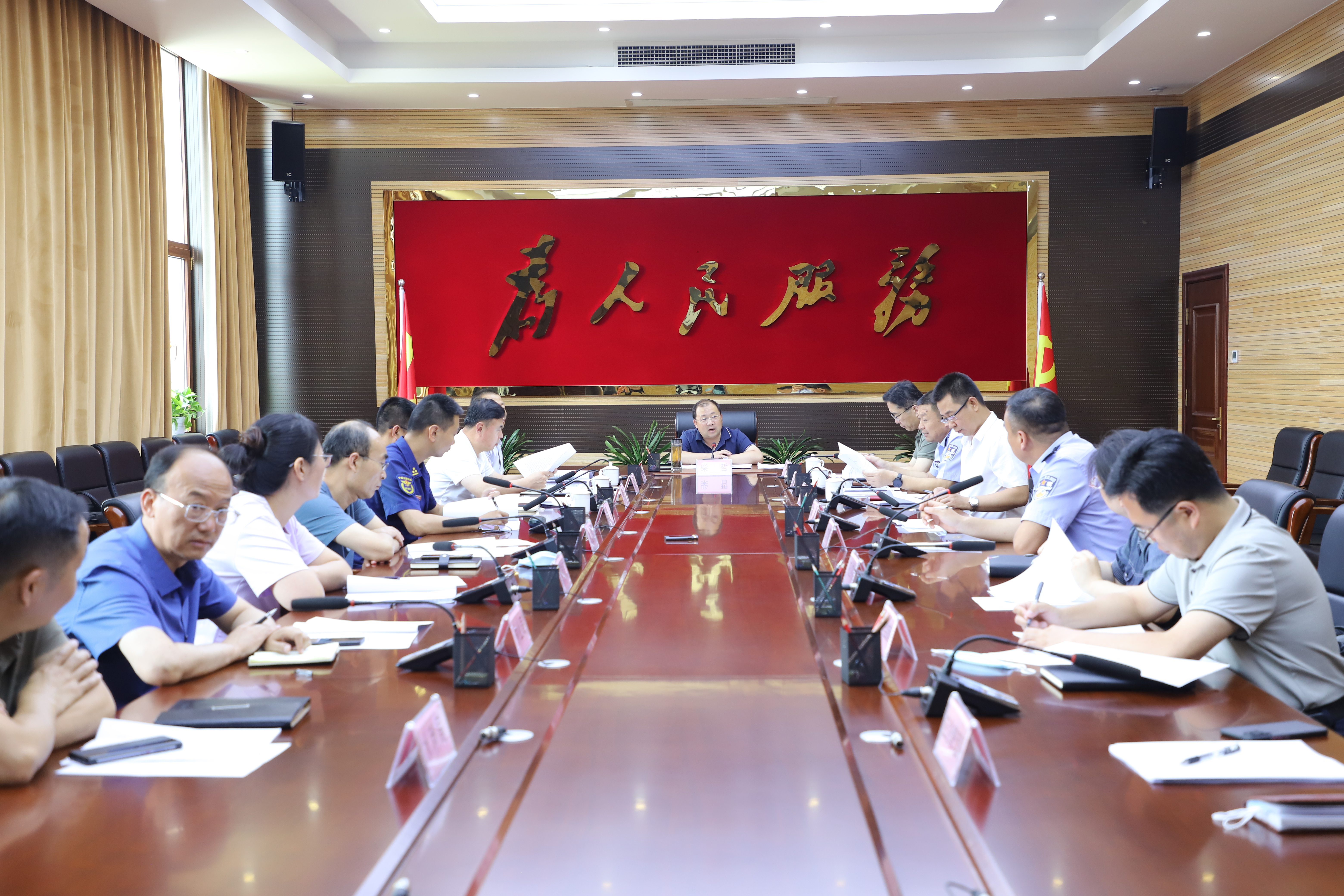 区安委会工作会议召开