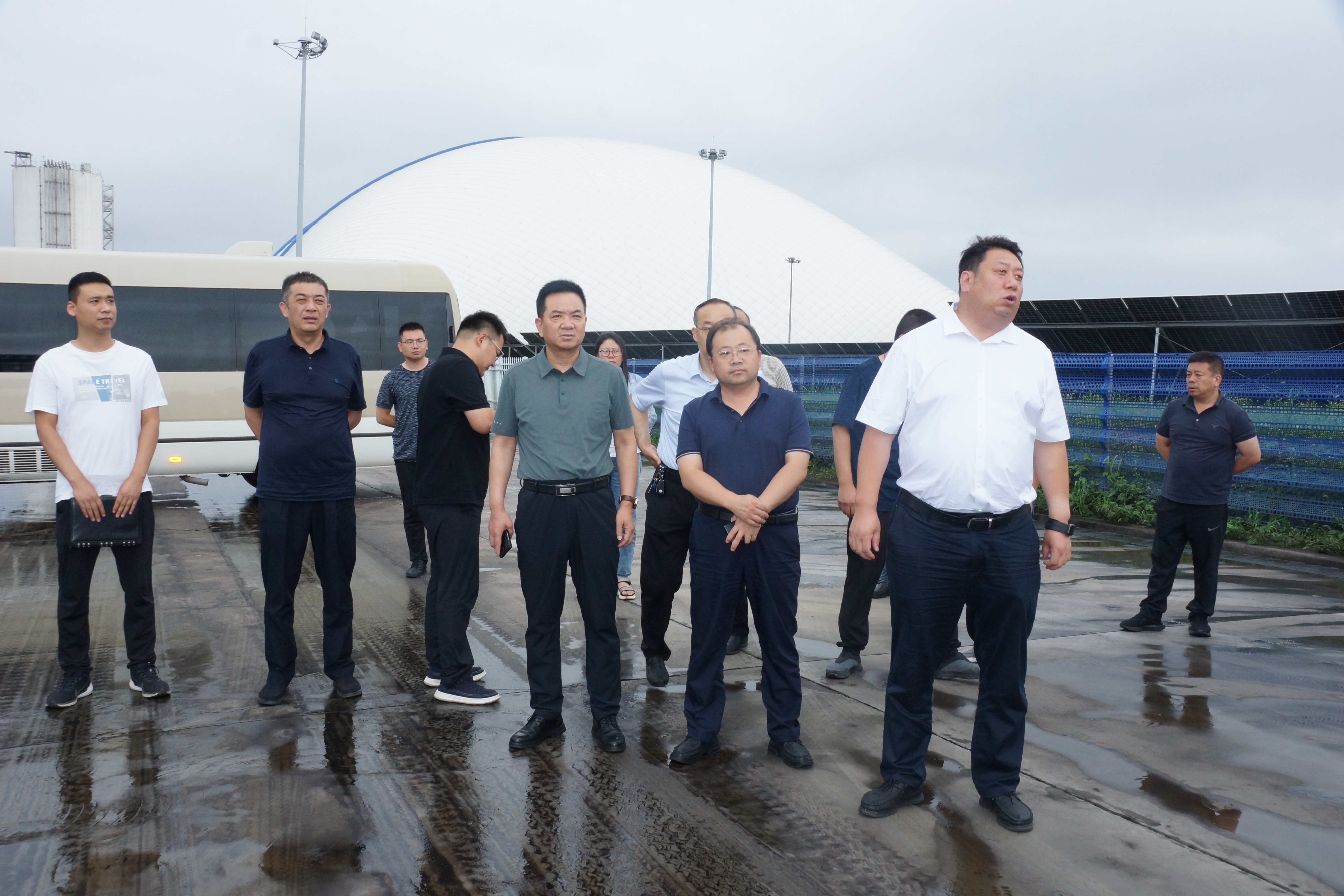 邢张朋在我区调研环境整治工作