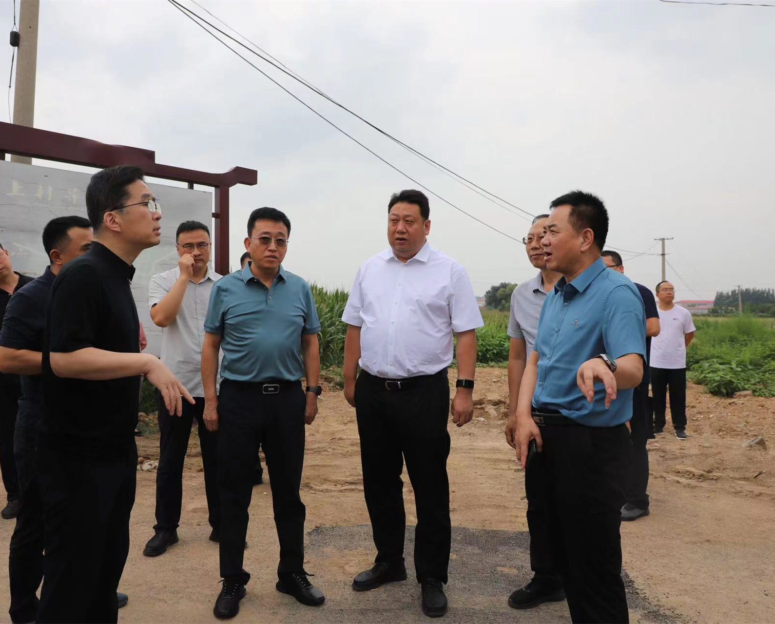 邢张朋在我区调研