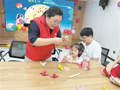  卢医社区：乞巧节里趣味浓