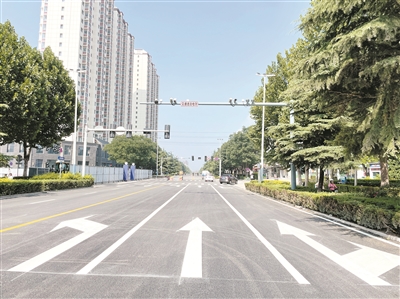 学府街全线通车