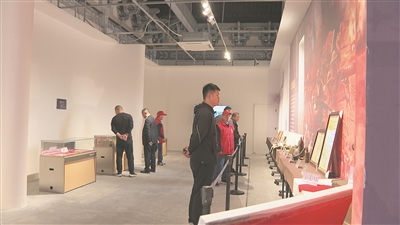 战争遗存实物集中亮相烈士陵园