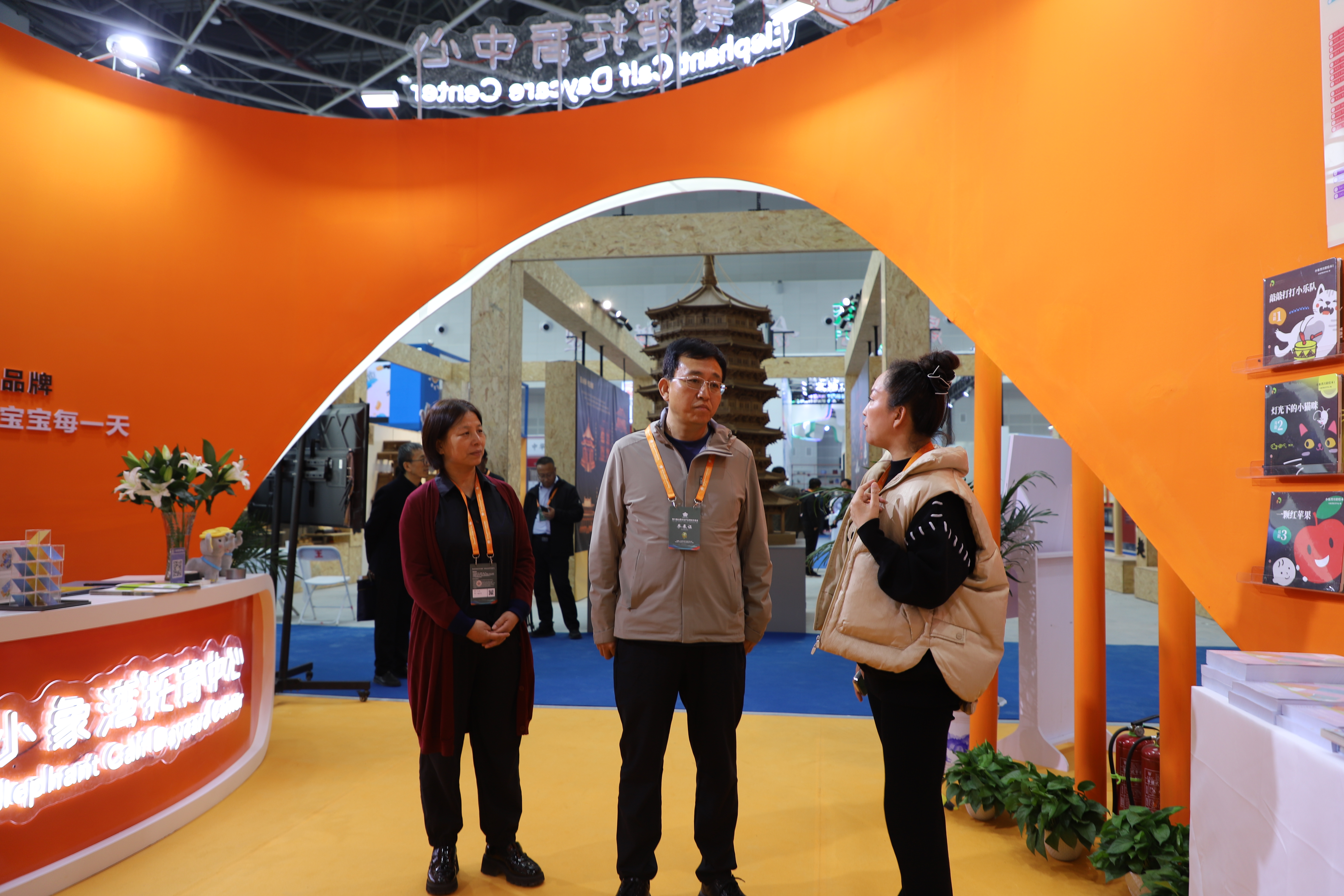 段尧刚调研我区企业参展第六届山西文博会情况并现场招商