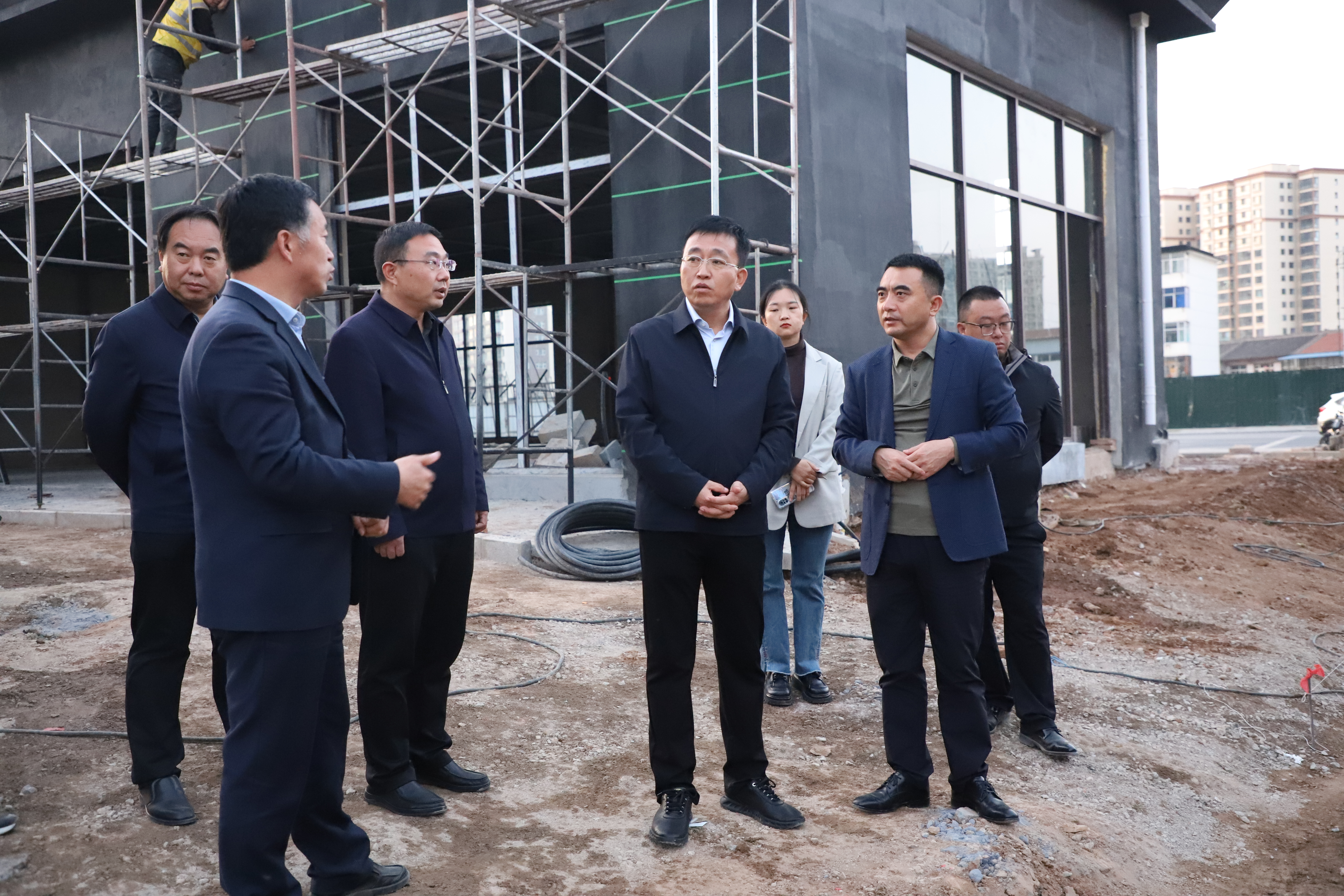 段尧刚调研文旅项目和城市建设工作