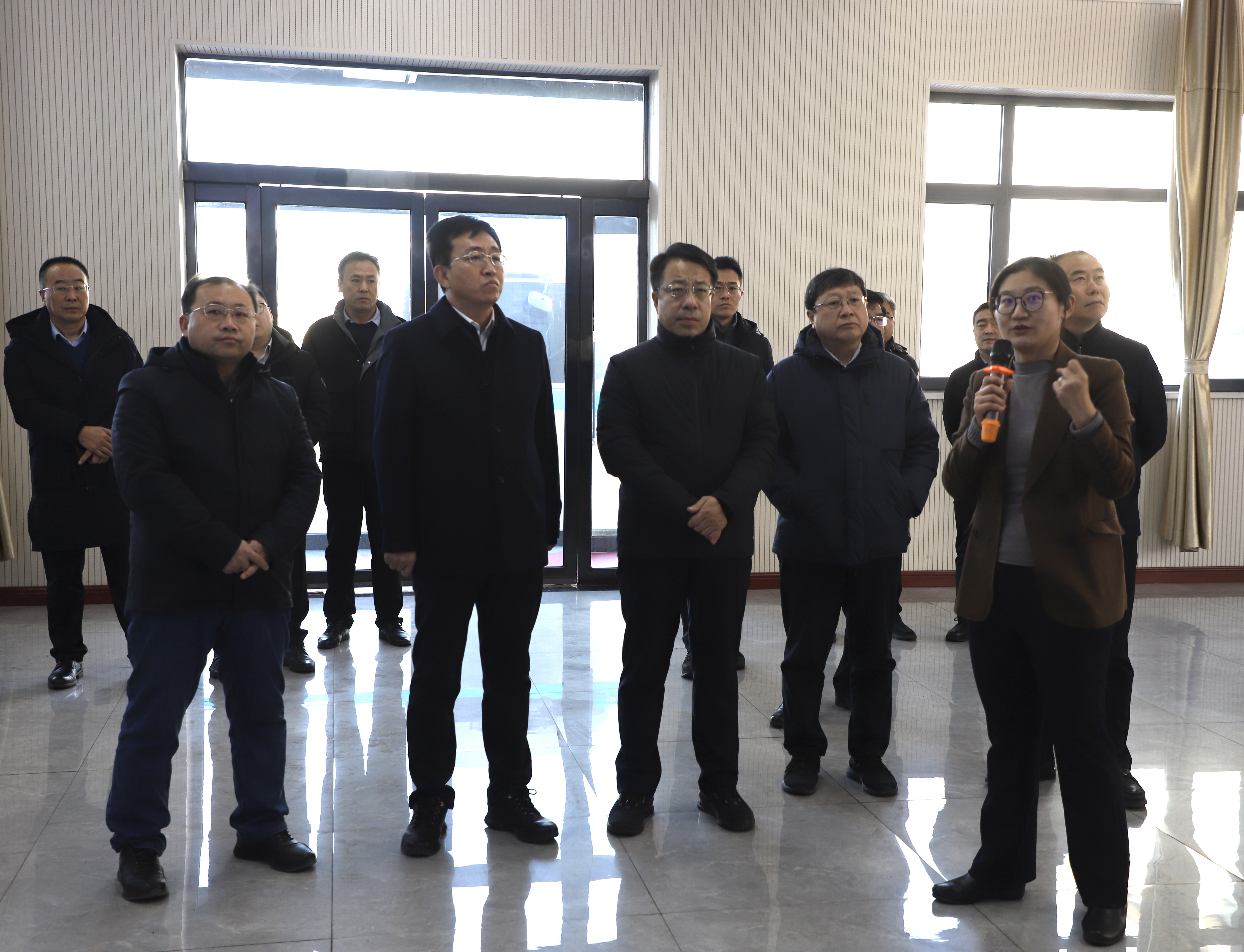 崔元斌在我区调研